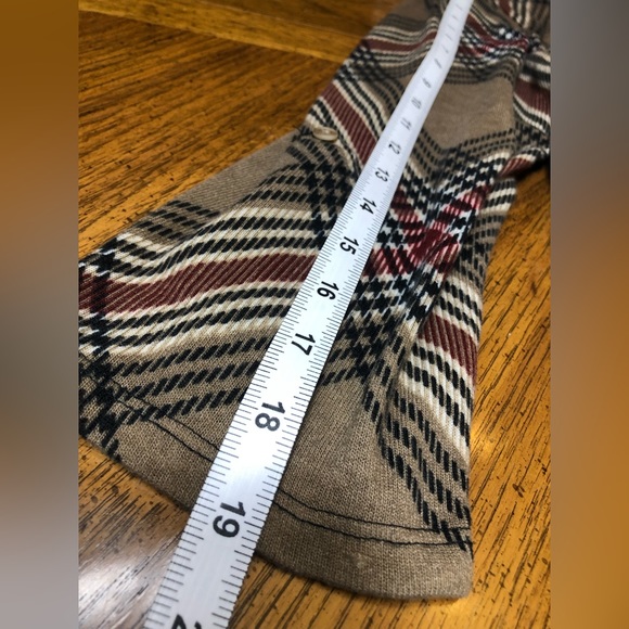 Plaid Light-Weight Sweater Dress Medium - Picture 4 of 5